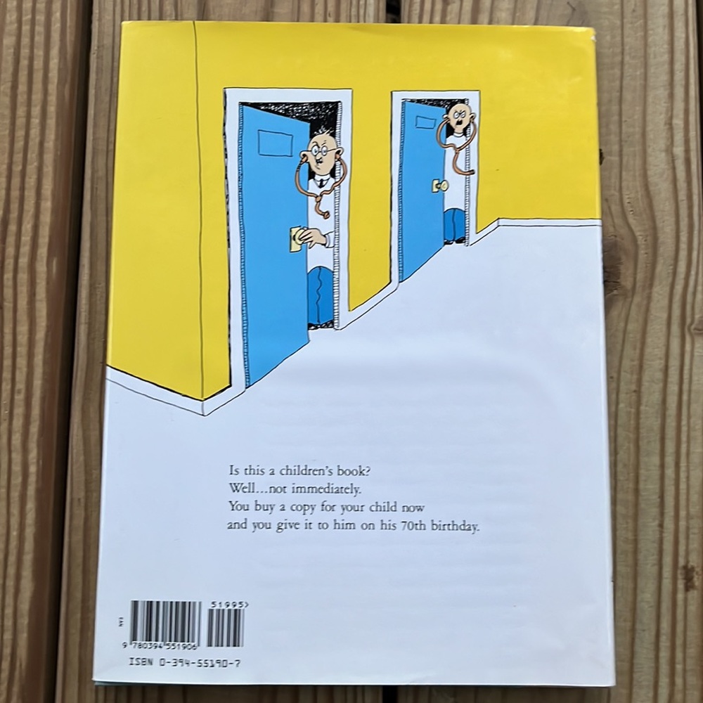 You’re Only Old Once! By Dr. Seuss A Book For Obsolete Children 1986 Hardcover - Picture 2 of 12